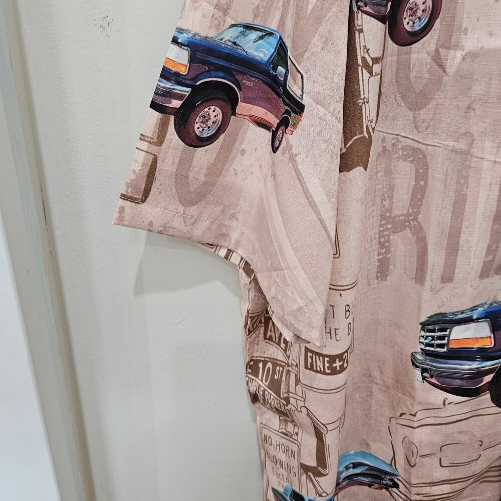 Men's Car Shirt Size 3XL - Picture 3 of 5